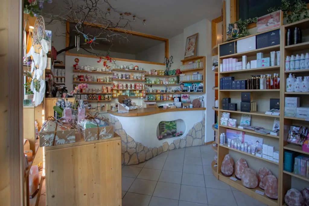 bancone del negozio in ingreso
