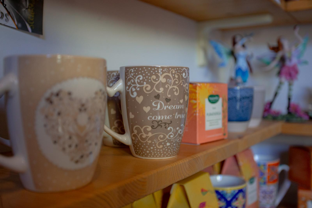 tazze di vario genere per tisane