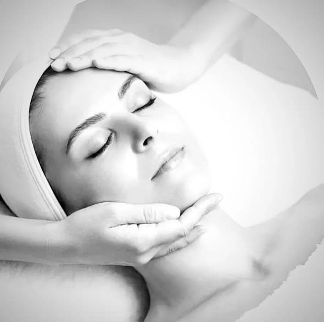 massaggio al viso